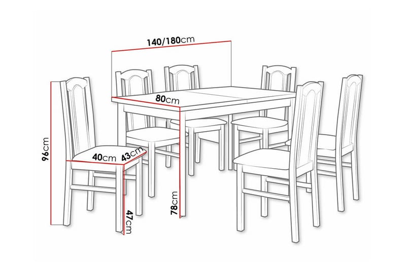 Patrickswell Matgrupp - Möbler - Matplats - Matgrupp & matbord med stolar