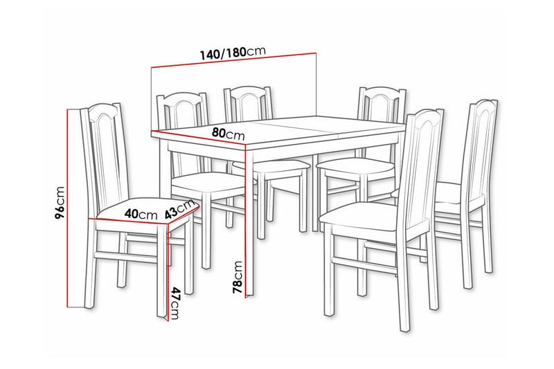 Patrickswell Matgrupp - Möbler - Matplats - Matgrupp & matbord med stolar