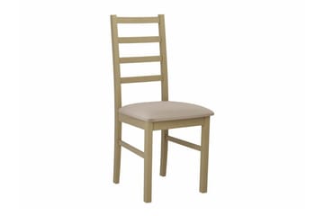 Patrickswell Rektangulär Utdragbar Matgrupp 160–200 cm – Matbord med 6 Matstolar med Stegrygg i Trä - Natur|Beige - Möbler - Matplats - Matgrupp & matbord med stolar
