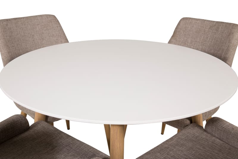 PEDER Matgrupp med 4 Matstolar - Matgrupp & matbord med stolar