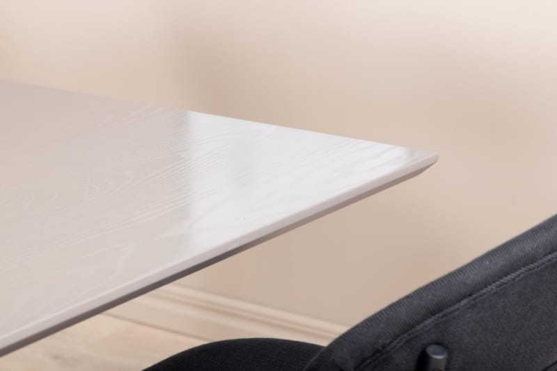 Penny Matgrupp 190 cm inkl 6 Moncoll Stolar - Grå/Svart - Möbler - Matplats - Matgrupp & matbord med stolar