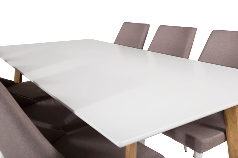 PESO Matgrupp 180 cm med 6 JEMPE Köksstolar - Möbler - Matplats - Matgrupp & matbord med stolar