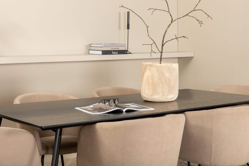 Pippi matbord med 6st Berit matstol - Möbler - Matplats - Matgrupp & matbord med stolar