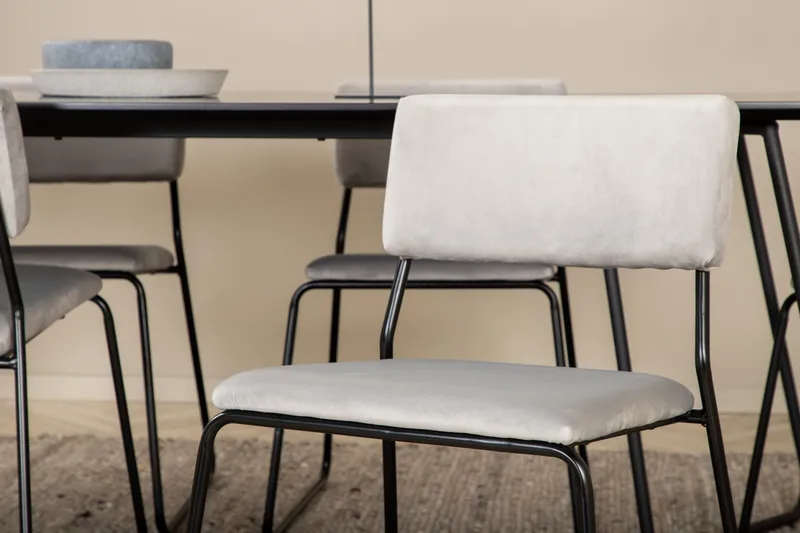 Pippi matbord med 6st Kenth matstol - Möbler - Matplats - Matgrupp & matbord med stolar