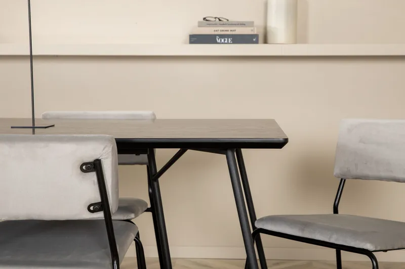 Pippi matbord med 6st Kenth matstol - Möbler - Matplats - Matgrupp & matbord med stolar