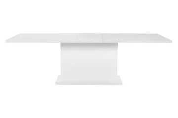 Ratliff Matgrupp 180 cm + 4 Sorado Stol - Vit/Krom - Möbler - Matplats - Matgrupp & matbord med stolar
