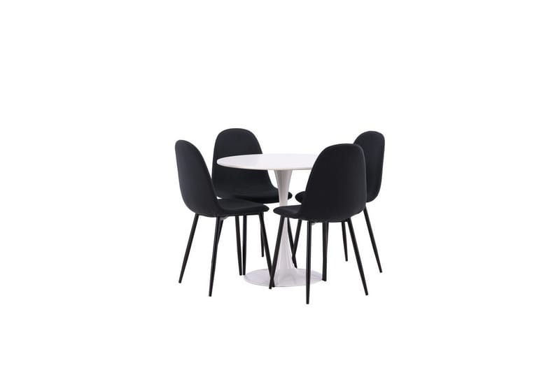 Rund Matgrupp Hamden, Polar - Polyester - Möbler - Matplats - Matgrupp & matbord med stolar