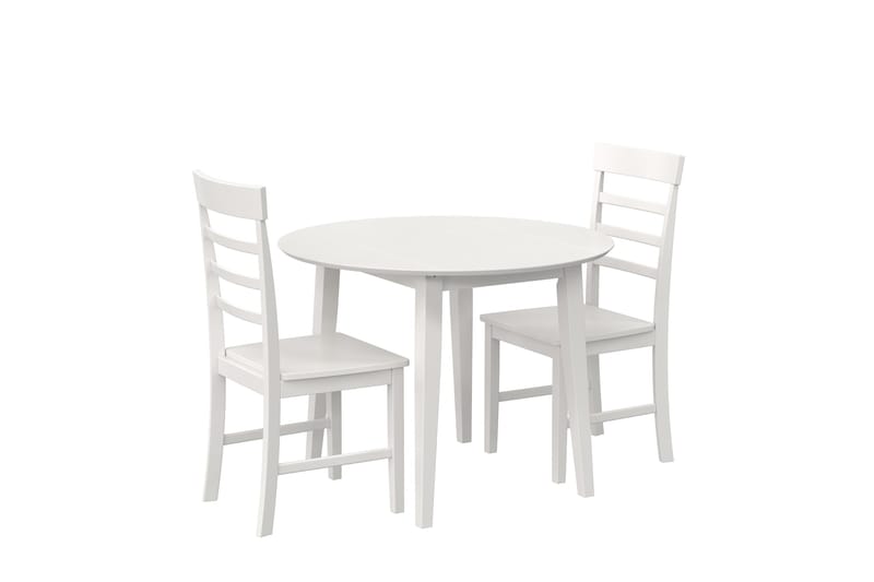 SENPAI Matgrupp 3-delar Vit - Matgrupp & matbord med stolar