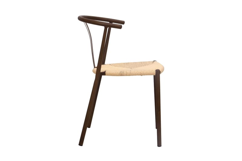 Siena Matgrupp runt 150 cm Valnöt med 6 Elysia Matstolar - Valnöt - Möbler - Matplats - Matgrupp & matbord med stolar
