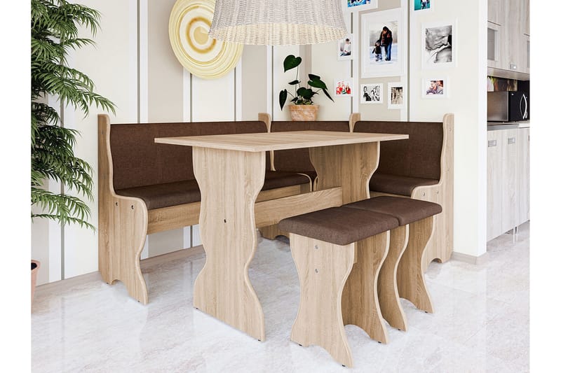 Thomas Köksskåp - Beige/Vit - Matgrupp & matbord med stolar