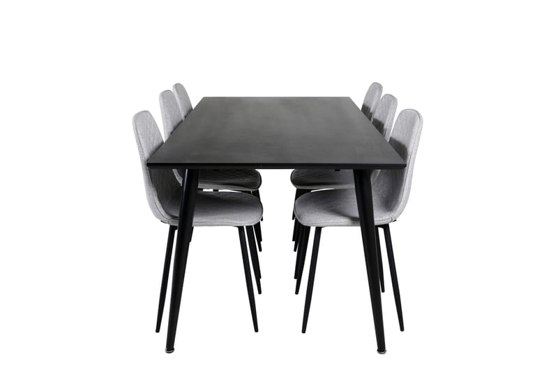 TIEBAS Matgrupp 180 cm + 6 st SOBRIDO Matstolar - Möbler - Matplats - Matgrupp & matbord med stolar