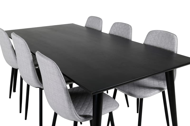 TIEBAS Matgrupp 180 cm + 6 st SOBRIDO Matstolar - Möbler - Matplats - Matgrupp & matbord med stolar