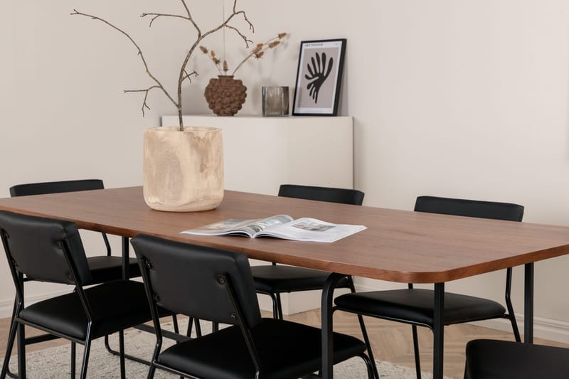 Uno matbord med 6st Kenth matstol - Möbler - Matplats - Matgrupp & matbord med stolar