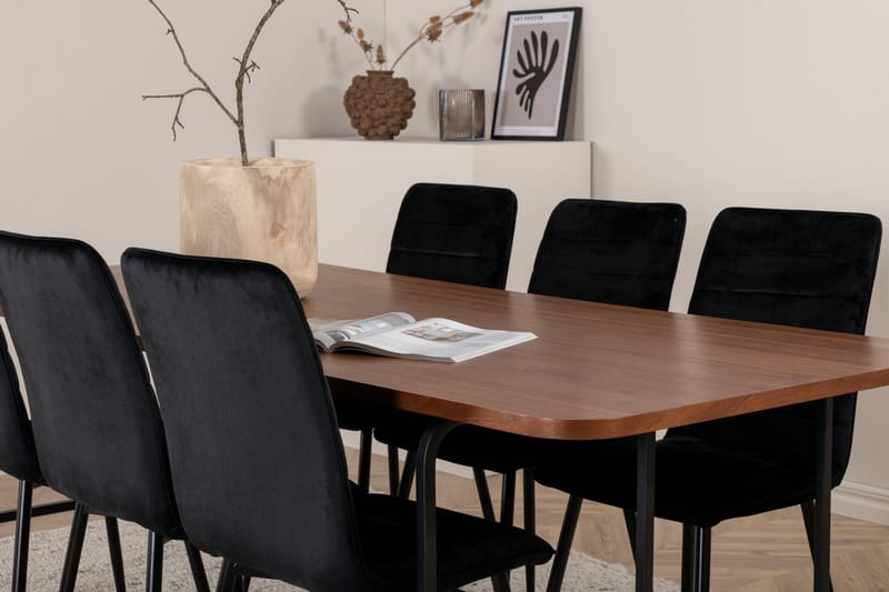 Uno matbord med 6st Windu Lyx matstol - Möbler - Matplats - Matgrupp & matbord med stolar