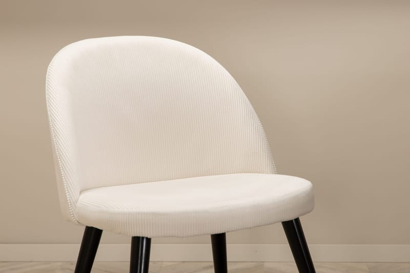 Unos Matgrupp 200 cm inkl 6 Valera Manchesterstolar - Valnötsbrun/Svart/Beige - Möbler - Matplats - Matgrupp & matbord med stolar