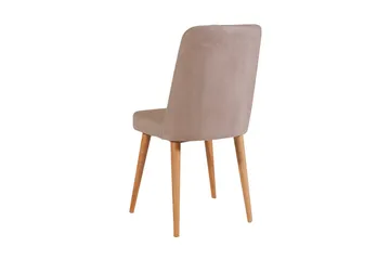 Valsot Förlängningsbar Matgrupp 129 cm - Natur/Grå/Brun - Möbler - Matplats - Matgrupp & matbord med stolar