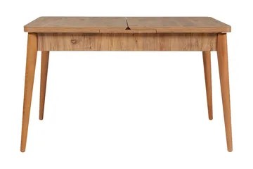 Valsot Förlängningsbar Matgrupp 129 cm - Natur/Grå/Brun - Möbler - Matplats - Matgrupp & matbord med stolar