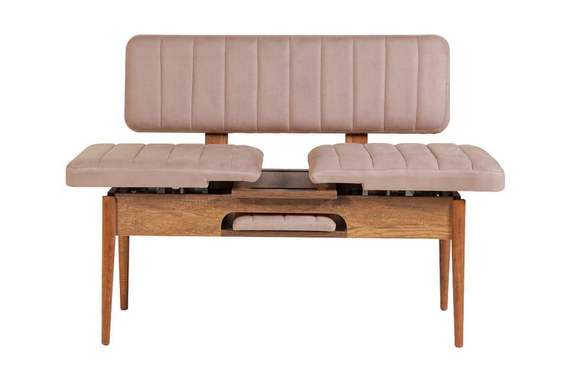 Valsot Förlängningsbar Matgrupp 129 cm - Vit/Grå - Möbler - Matplats - Matgrupp & matbord med stolar