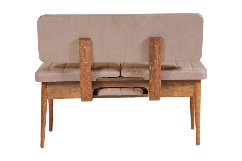 Valsot Förlängningsbar Matgrupp 129 cm - Vit/Grå - Möbler - Matplats - Matgrupp & matbord med stolar