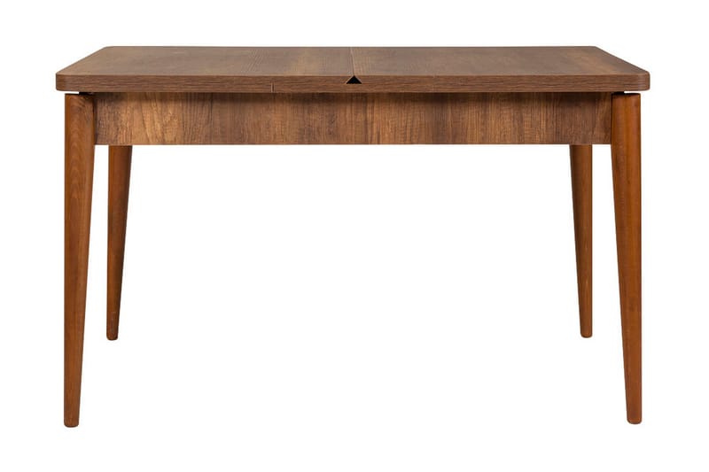 Valsot Förlängningsbar Matgrupp 129 cm - Vit/Mörkbrun - Möbler - Matplats - Matgrupp & matbord med stolar