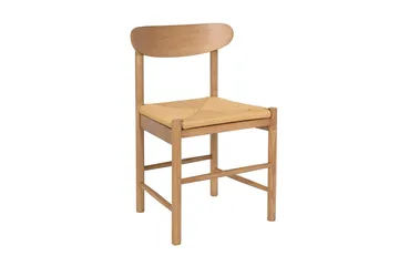 Vera Matgrupp runt 150 cm Ek med 6 Malte Matstolar - Ek - Möbler - Matplats - Matgrupp & matbord med stolar