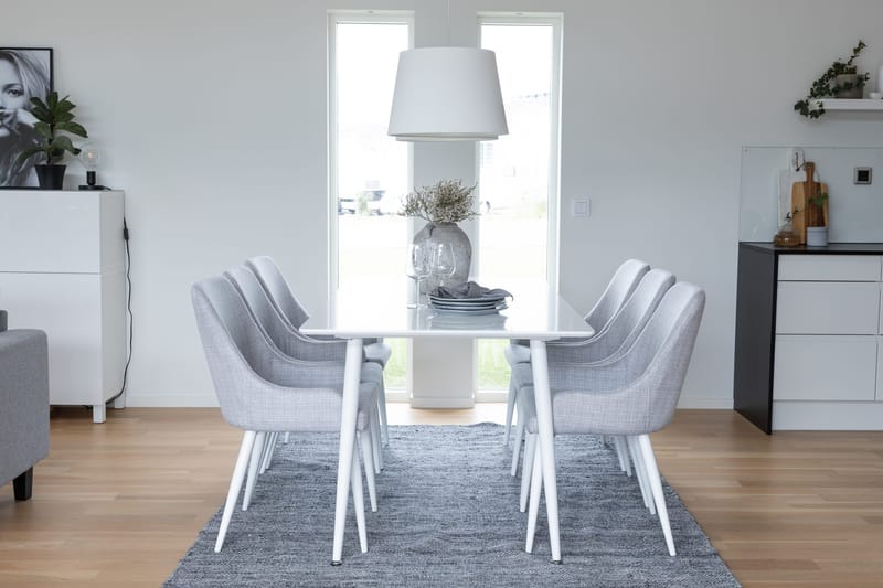 Ypas Matgrupp 180 cm + 6 Ridones Matstolar - Möbler - Matplats - Matgrupp & matbord med stolar