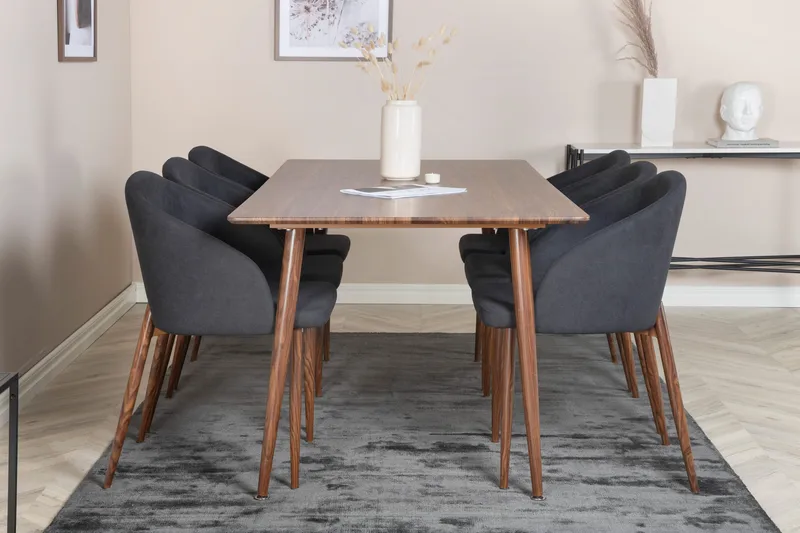 Ypas Matgrupp 180 cm + 6 st Kullersbro Matstolar - Möbler - Matplats - Matgrupp & matbord med stolar