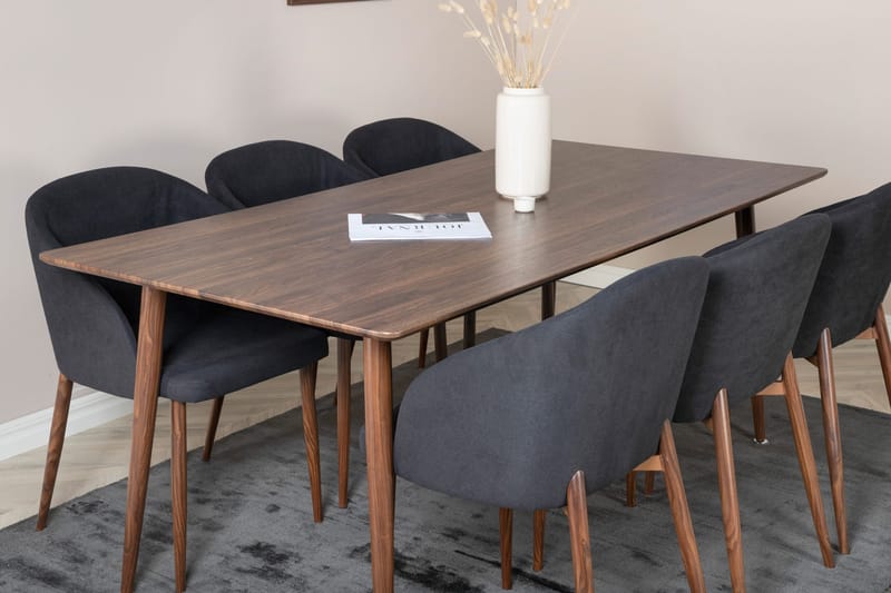 Ypas Matgrupp 180 cm + 6 st Kullersbro Matstolar - Möbler - Matplats - Matgrupp & matbord med stolar