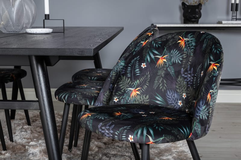 Zenazmi Matgrupp 195 cm + 6 Sedavi Matstolar - Möbler - Matplats - Matgrupp & matbord med stolar