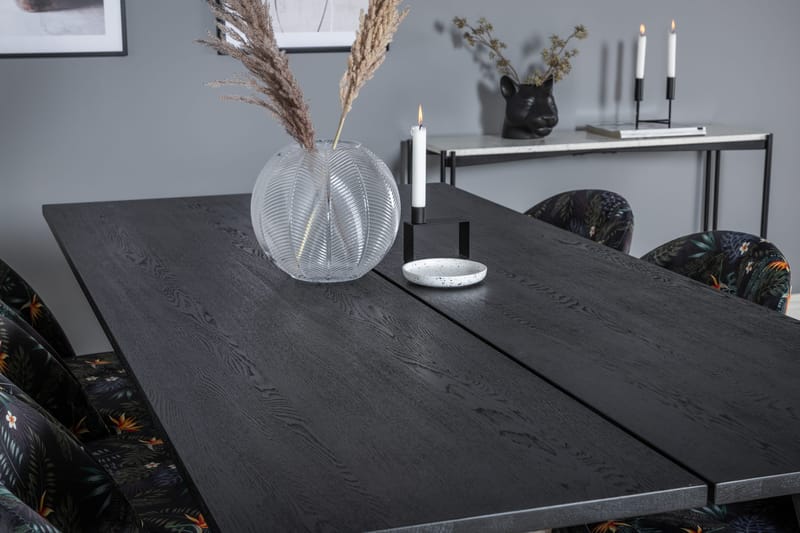 Zenazmi Matgrupp 195 cm + 6 Sedavi Matstolar - Möbler - Matplats - Matgrupp & matbord med stolar