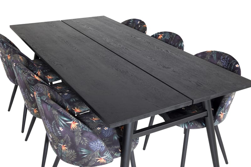 Zenazmi Matgrupp 195 cm + 6 Sedavi Matstolar - Möbler - Matplats - Matgrupp & matbord med stolar