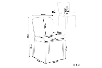Matsalsstol Ada set om 2 - Möbler - Matplats - Matstol & köksstol