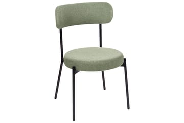 Matsalsstol Allison set om 2 Ljusgrön-Svart - Ljusgrön-Svart - Möbler - Matplats - Matstol & köksstol