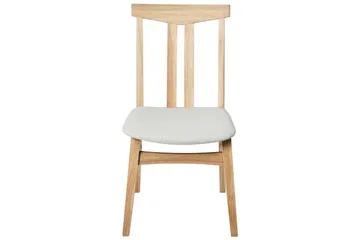 Matsalsstol Avalon set om 2 Ljus Trä-Beige - Ljus Trä-Beige - Möbler - Matplats - Matstol & köksstol