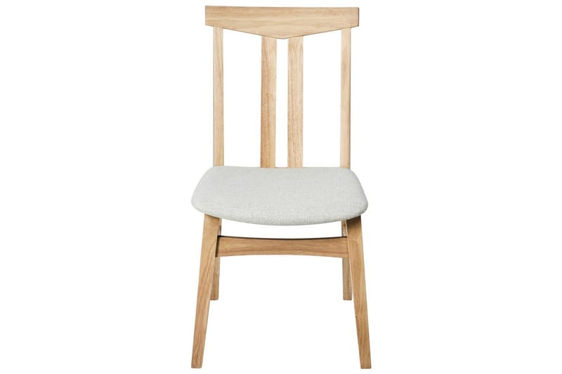 Matsalsstol Avalon set om 2 Ljus Trä-Beige - Ljus Trä-Beige - Möbler - Matplats - Matstol & köksstol