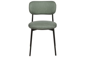 Matsalsstol Casey set om 2 Grön-Svart - Grön-Svart - Möbler - Matplats - Matstol & köksstol