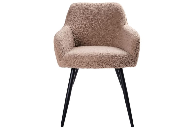 Matsalsstol Casmalia set om 2 Beige/svart - Beige/svart - Möbler - Matplats - Matstol & köksstol