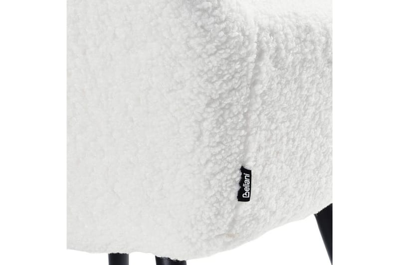 Matsalsstol Casmalia set om 2 Vit/Svart - Vit/Svart - Möbler - Matplats - Matstol & köksstol