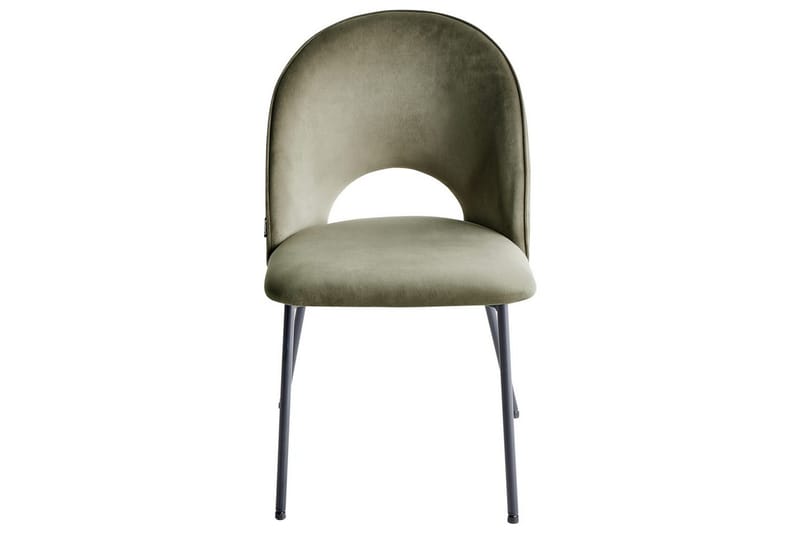 Matsalsstol Covelo set om 2 Grön-Svart - Grön-Svart - Möbler - Matplats - Matstol & köksstol