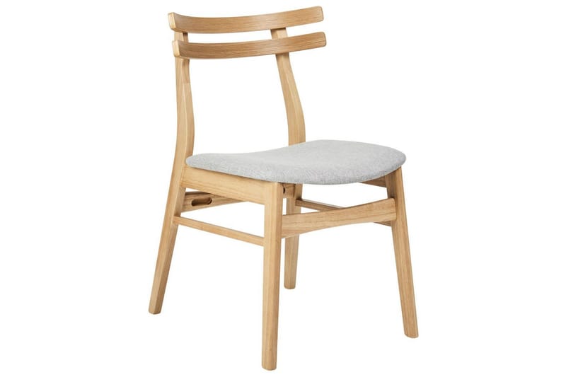 Matsalsstol Cynthiana set om 2 Ljus Trä-Grå - Ljus Trä-Grå - Möbler - Matplats - Matstol & köksstol