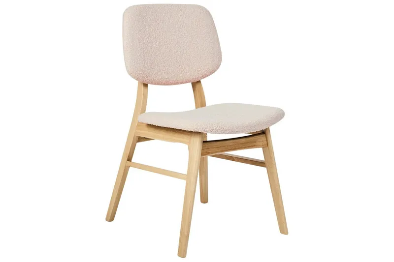 Matsalsstol Ella set om 2 Ljus Trä-Beige - Ljus Trä-Beige - Möbler - Matplats - Matstol & köksstol