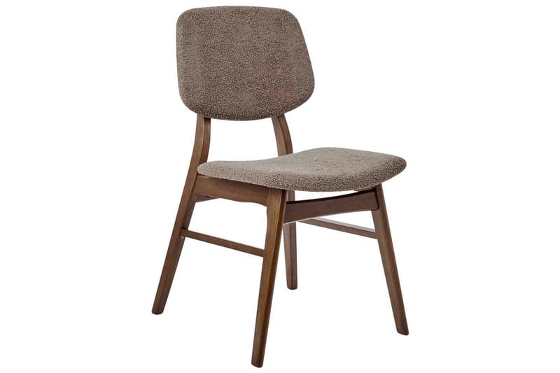 Matsalsstol Ella set om 2 Mörkt Trä-Grått - Mörkt Trä-Grått - Möbler - Matplats - Matstol & köksstol