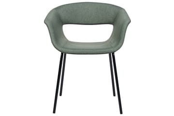 Matsalsstol Elma set om 2 Grön-Svart - Grön-Svart - Möbler - Matplats - Matstol & köksstol