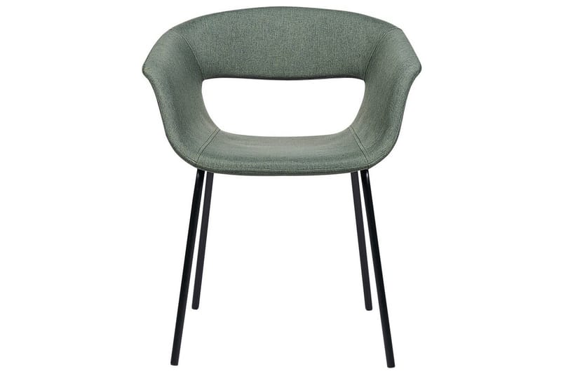 Matsalsstol Elma set om 2 Grön-Svart - Grön-Svart - Möbler - Matplats - Matstol & köksstol