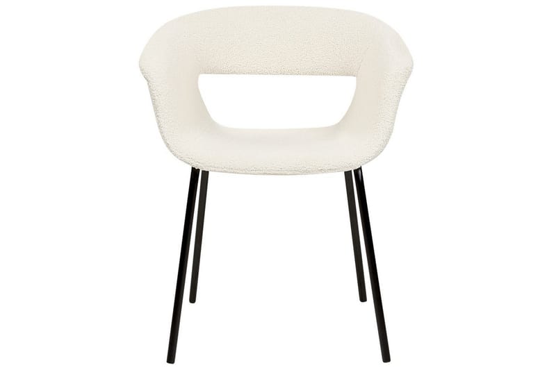 Matsalsstol Elma set om 2 Vit-Svart - Vit-Svart - Möbler - Matplats - Matstol & köksstol