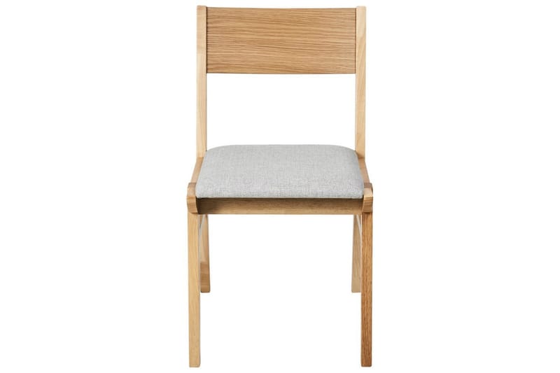 Matsalsstol Enola set om 2 Ljus Trä-Grå - Ljus Trä-Grå - Möbler - Matplats - Matstol & köksstol