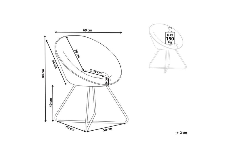 Matsalsstol Floby Ii Grön-Svart - Grön-Svart - Möbler - Matplats - Matstol & köksstol