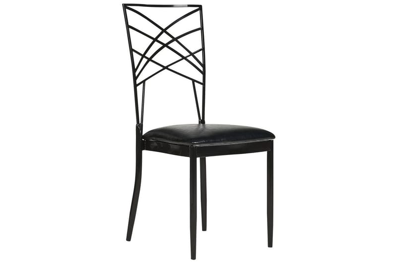 Matsalsstol Girard set om 2 Svart - Svart - Möbler - Matplats - Matstol & köksstol
