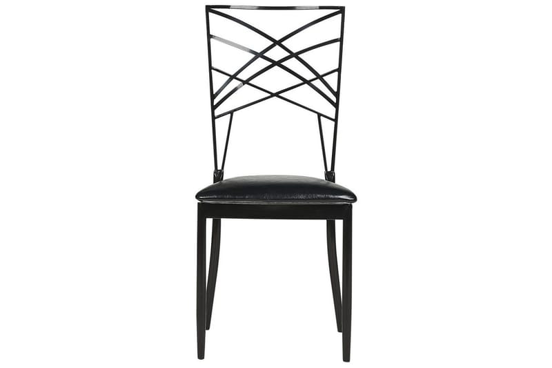 Matsalsstol Girard set om 2 Svart - Svart - Möbler - Matplats - Matstol & köksstol