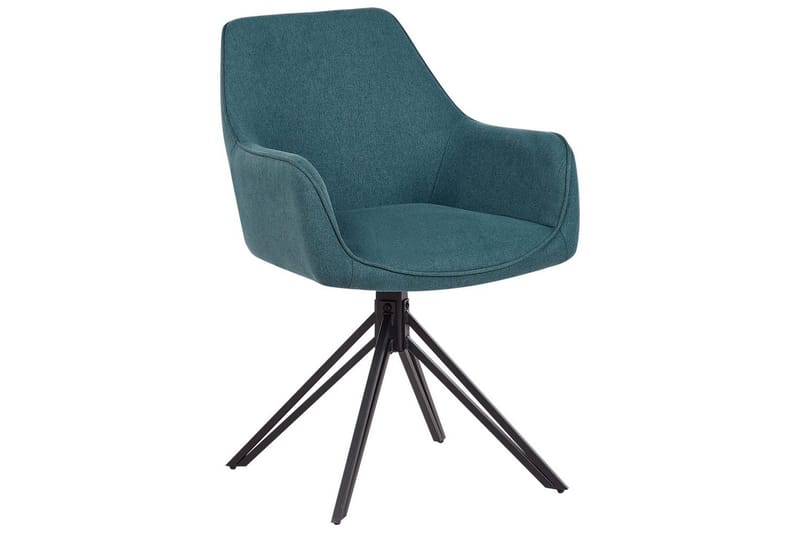 Matsalsstol Jodar set om 2 Bl å-Svart - Blå-Svart - Möbler - Matplats - Matstol & köksstol